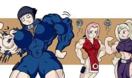 肌肉女动漫,动漫中的钢铁战士与她们的传奇故事